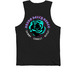 Bravo Belly Dance | SCR Logo, a Black Premium Cotton Tank (back-view)