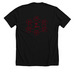 New Hat, a Solid Black Blend Premium Unisex Tee (back-view)