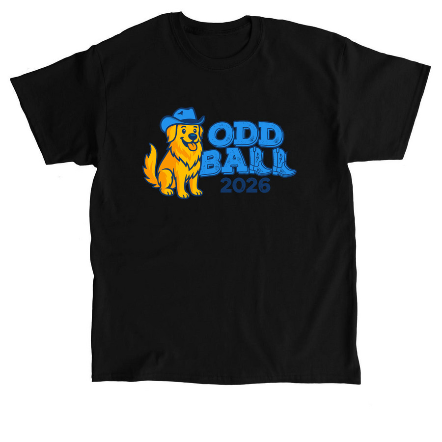 The ODD Ball 2026, a Black Classic Unisex Tee