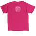 Girls Rugby Pink Collection, a Heliconia Classic Unisex Tee (back-view)