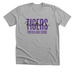 Tigers Script Design, a Athletic Heather Premium Unisex Tee