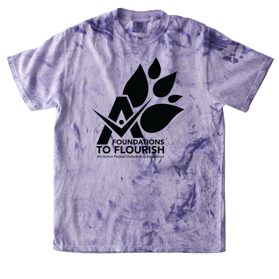 Clinical Training Team (black logo), a Amethyst Comfort Colors Colorblast Tee