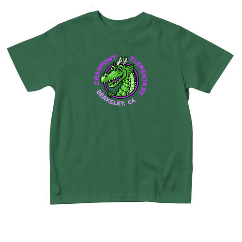 Toddler Sizes for TK/K Dragons, a Kelly Toddler Tee