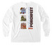 Porchfest Pocket Tee, a White Comfort Colors Long Sleeve Pocket Tee (back-view)