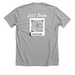 training, a Athletic Heather Premium Unisex Tee (back-view)
