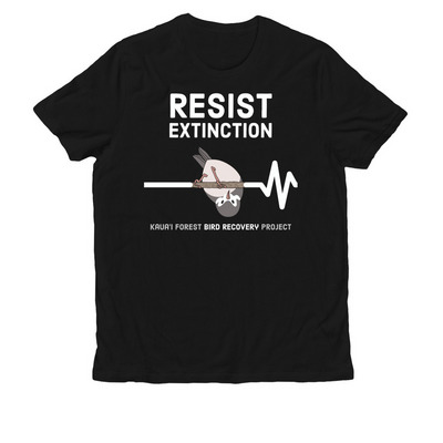 Join the Resistance!, a Deep Black Allmade Organic Cotton Unisex Tee