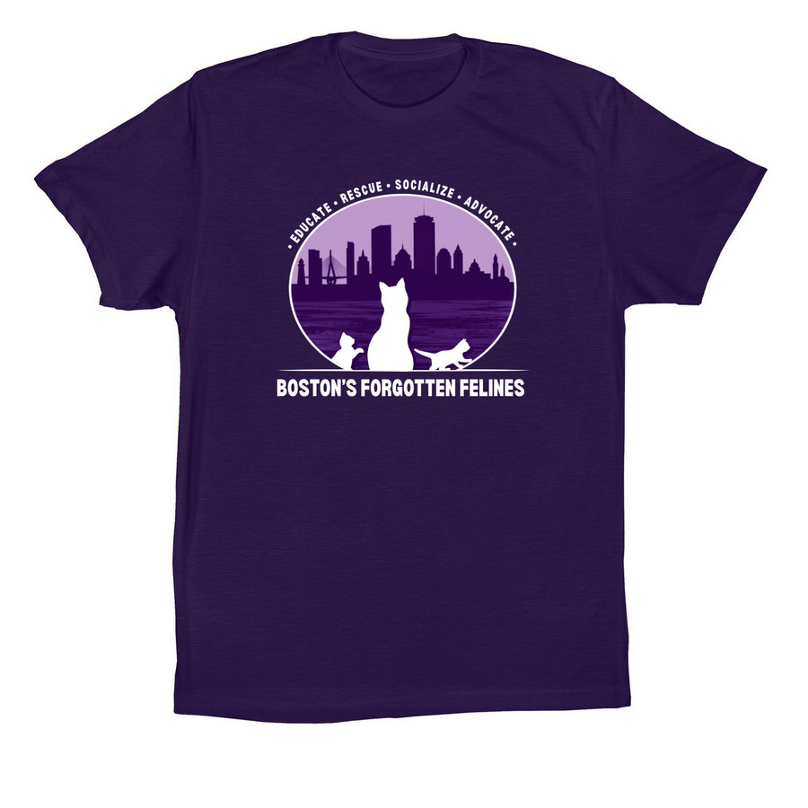 BFF Classic Logo Shirt (Dark Colors), a Team Purple Premium Cotton Tee