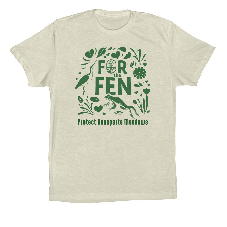 FOR the FEN!&nbsp;, a Natural Premium Cotton Tee