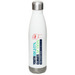 Youth v. Canada Water Bottle, a White Stainless Steel Water Bottle