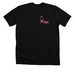 Survivor Breast Cancer Tee | Small Imprint, a Solid Black Blend Premium Unisex Tee