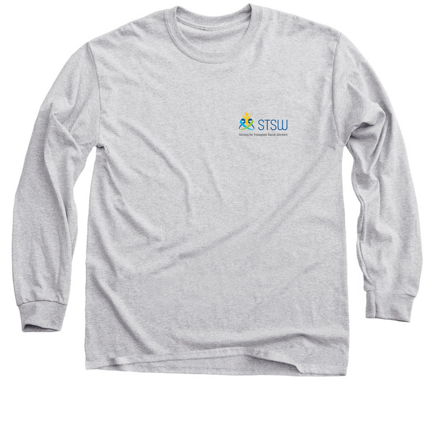 Simple STSW Logo, a Sport Grey Classic Long Sleeve Tee