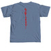 Sound And Fury, a Blue Jean Comfort Colors Unisex Tee (back-view)