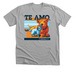 Te Amo Shirts and Sweatshirts, a Athletic Heather Premium Unisex Tee