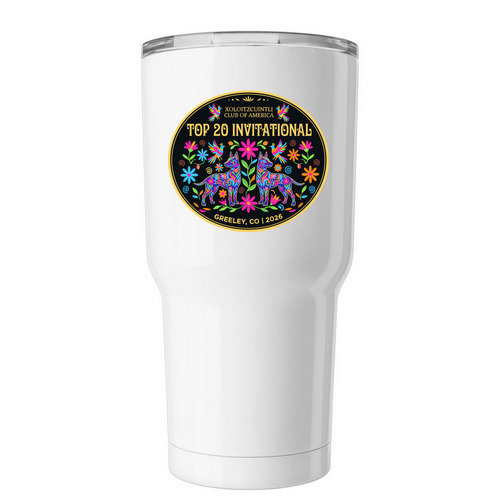 Xolo Top 20, a White Insulated Tumbler