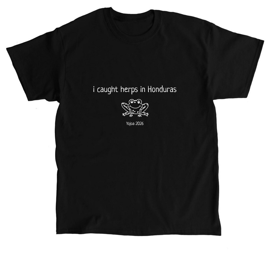 Honduras 2026 Herpetology Trip, a Black Classic Unisex Tee