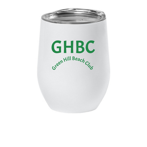 Wine Tumbler, a White Insulated Wine Cup