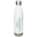 The Startup Water Bottle, a White Stainless Steel Water Bottle