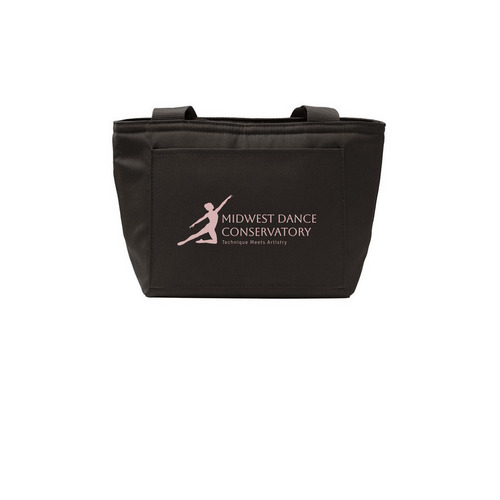 Summer Merch, a Deep Black Insulated Lunch Tote