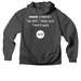 Meno Defined, a Asphalt Premium Heavyweight Pullover Hoodie (back-view)