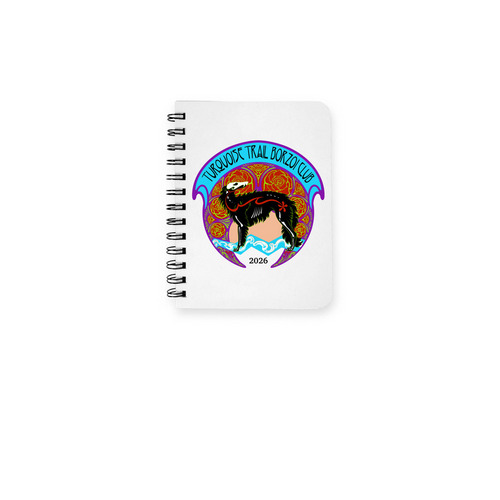 TTBC 2026 collectible Dis De Los Muertos, a White Spiral Notebook