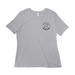 I Joined the Project, a Solid Athletic Grey Women?s Relaxed Cotton Tee