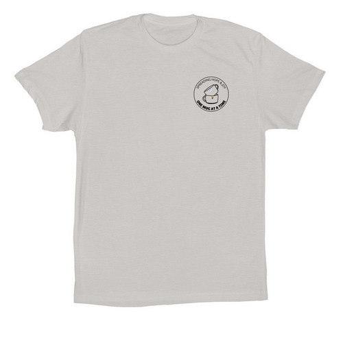 I Joined the Project, a Solid Athletic Grey Premium Cotton Tee