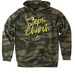 The Camo Collection, a Forest Camo Heavyweight Camo Pullover Hoodie
