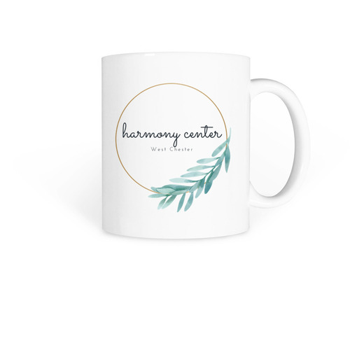 Harmony Center WC Mugs, a White Coffee Mug