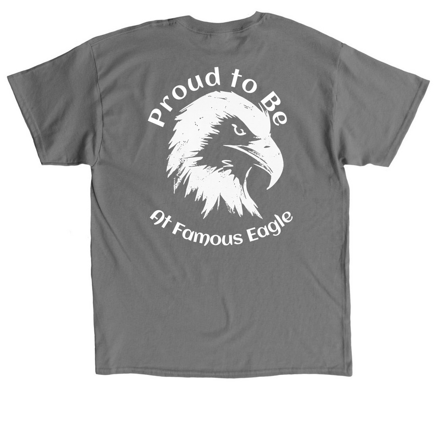 Staff Shirts, a Charcoal Classic Unisex Tee (back-view)