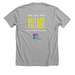 Takes a Village, a Athletic Heather Premium Unisex Tee (back-view)