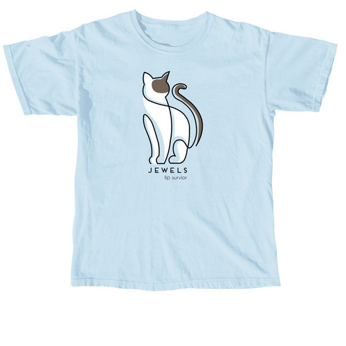 Front Range Freedom Rescue Icon - Jewels, a Chambray Comfort Colors Unisex Tee