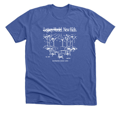 Legacy T-Shirt, a Solid True Royal Premium Unisex Tee