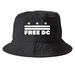 Free DC Hats, a Black Printed Bucket Hat
