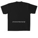 Fellowship Limited Edition, a Black Heavyweight Garment Dye Tee (back-view)