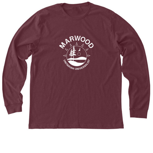 Marwood Summer 2026 - Pop Up, a Heather Maroon Premium Long Sleeve Tee