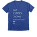 1 of 10,000 babies, a Heather True Royal Premium V-Neck Tee