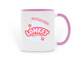 Blessed&nbsp;, a Pink Two-Tone Ceramic Mug