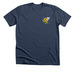 French & Francophone Swag, a Heather Navy Premium Unisex Tee