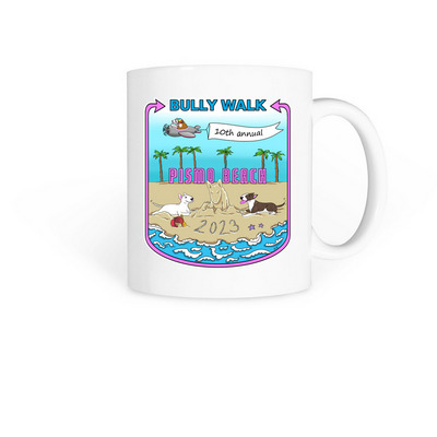 2023 Bully Walk&nbsp;, a White Coffee Mug