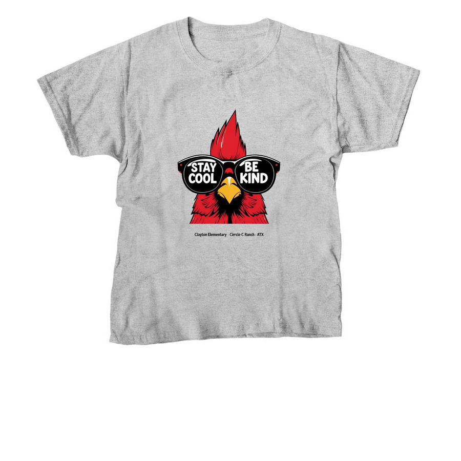 Kids Stay Cool Tee, a Sport Grey Youth Unisex Tee