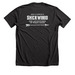 Sherwood Merch, a Dark Grey Heather Premium Unisex Tee (back-view)