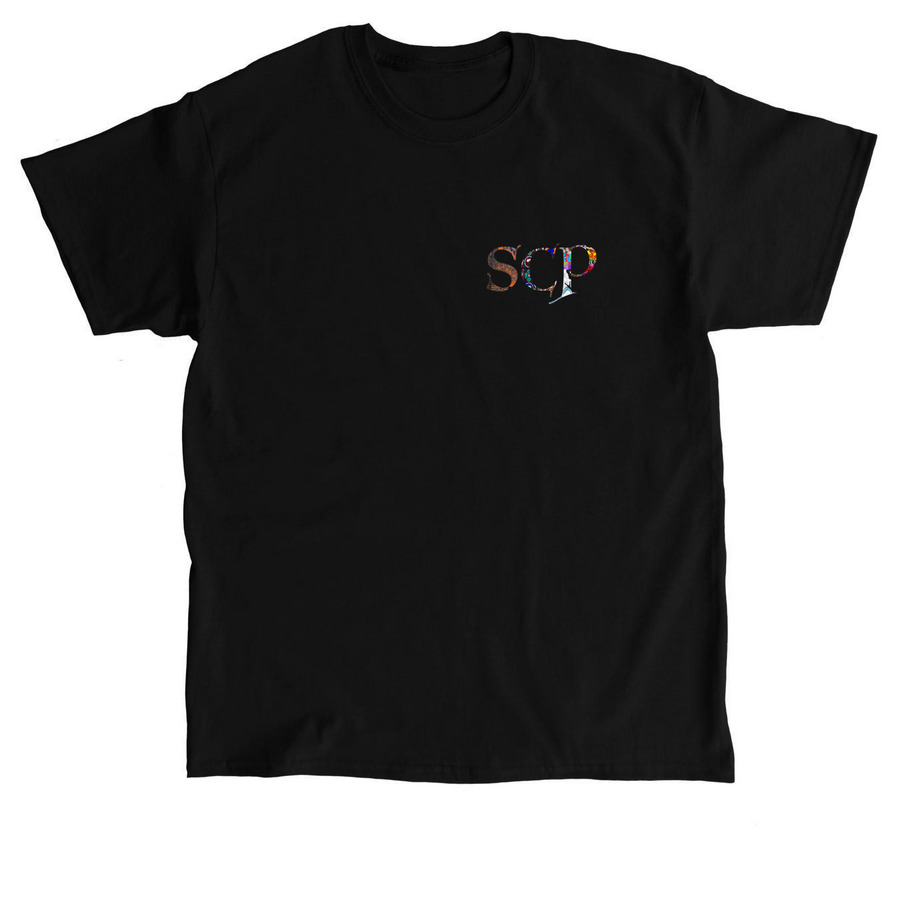 SCP Logo Top, a Black Classic Unisex Tee