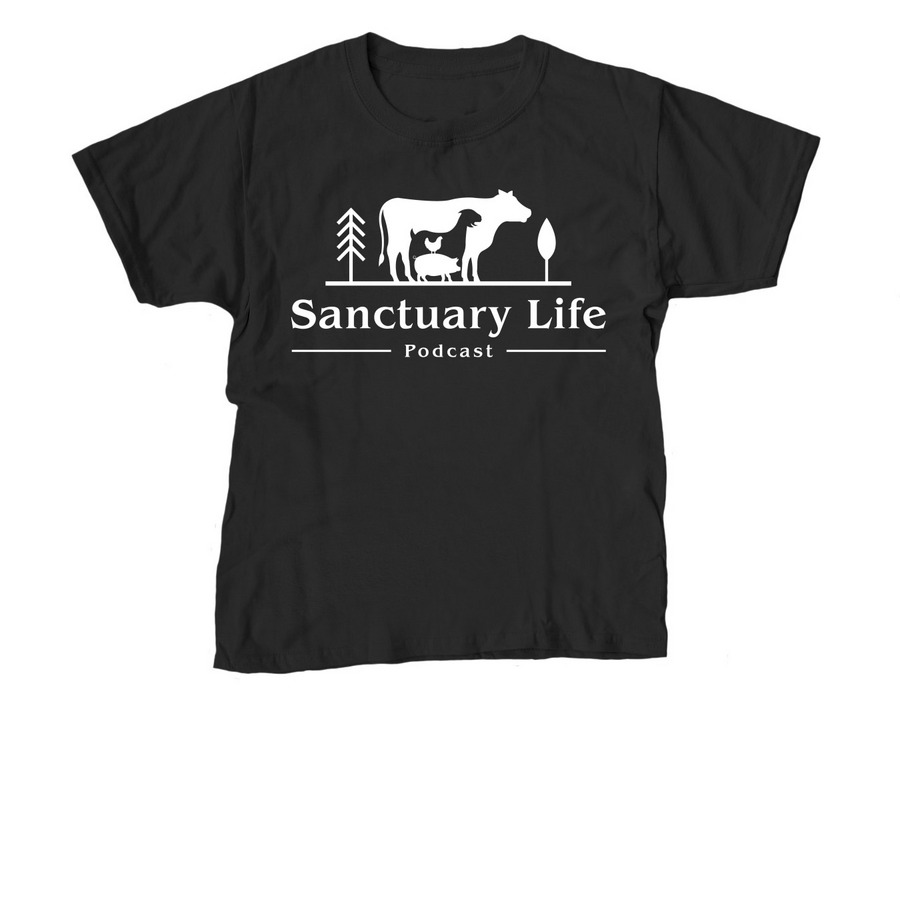 Sanctuary Life Podcast, a Black Youth Unisex Tee