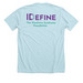 I Love Someone Rare (new), a Heather Ice Blue Premium Unisex Tee (back-view)