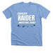 Tamaqua Raider Marching Band, a Heather Carolina Blue Premium Unisex Tee
