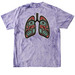 Lungs (Outlined Ver), a Amethyst Comfort Colors Colorblast Tee (back-view)