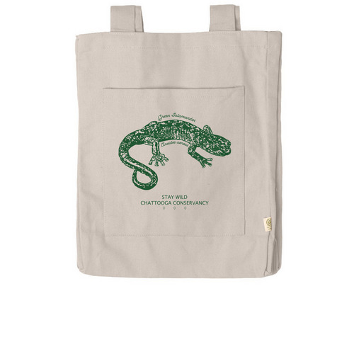 Green Salamander Tote, a Pumice Reclaimist Everywhere Tote Bag