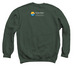 ALEWIFE LIVING FOREST, a Forest Crewneck Sweatshirt (back-view)