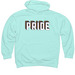 Loud & Proud, a Mint Midweight Pullover Hoodie