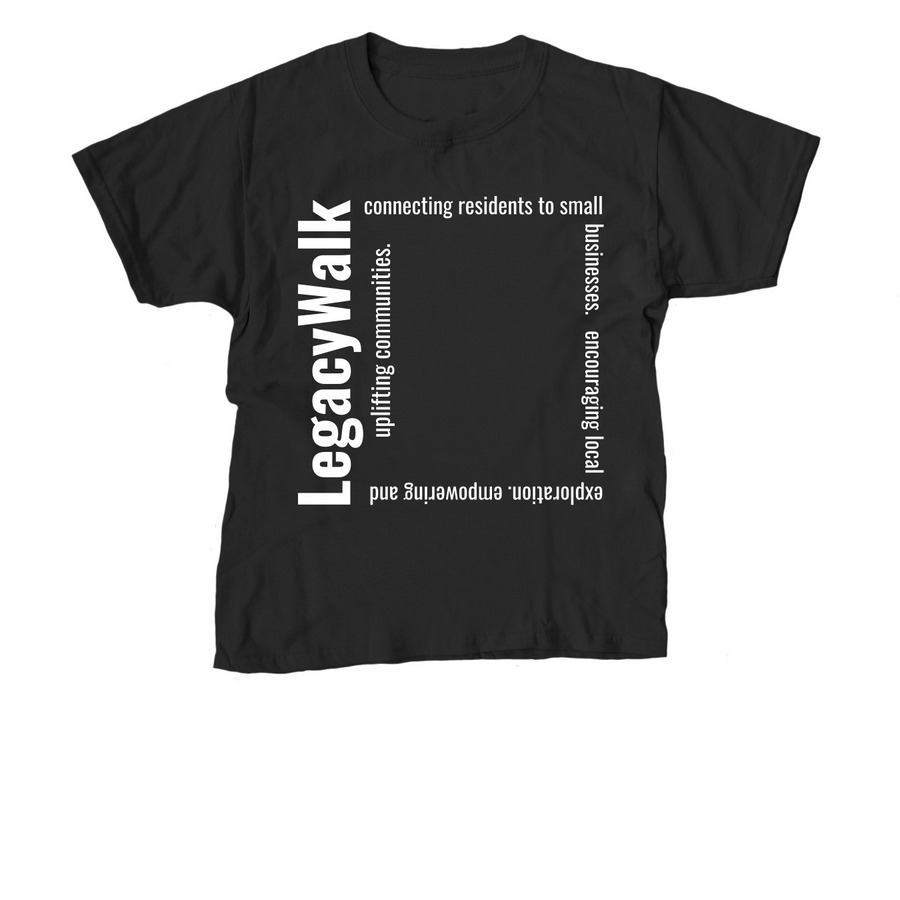 LegacyWalk Mission Driven, a Black Youth Unisex Tee